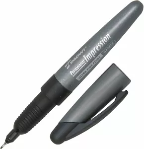 NEW Skilcraft Impression Ultra Fine Tip Markers 12 Pack, Permanent & Waterproof - Picture 1 of 2
