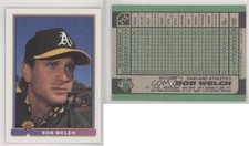 2017 Bowman 70th Anniversary Buybacks Silver Bob Welch #1991-215