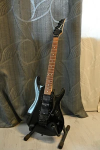 Ibanez S Series E Gitarre S470 Schwarz Lackoptik Made in Japan 1995 mit Koffer - Bild 1 von 10