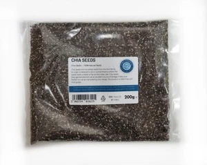 Chia Seeds 200g - Selected for the Best Quality - Premium Food Grade - Picture 1 of 2