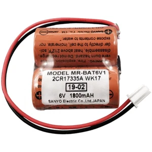 2CR17335A WK17 6V 1800mAh Battery For SANYO MR-BAT6V1 battery with plug - Picture 1 of 3