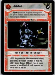Star Wars CCG Grimtaash A New Hope TCG Decipher Free Shipping! - Picture 1 of 1
