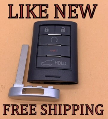 COMO NUEVO OEM 10-15 CADILLAC SRX LLAVE INTELIGENTE LLAVERO DE PROXIMIDAD 20984227 NBG009768T Foto 1 de 4
