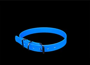Waterproof Biothane Dog Collar | Metal Buckle | Black Rivets | Ultra Durable - Picture 1 of 39