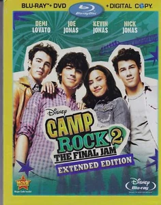 Camp Rock 2: The Final Jam (Blu-ray/DVD, 2010, 3-Disc Set) *With Slip Cover* - Picture 1 of 2