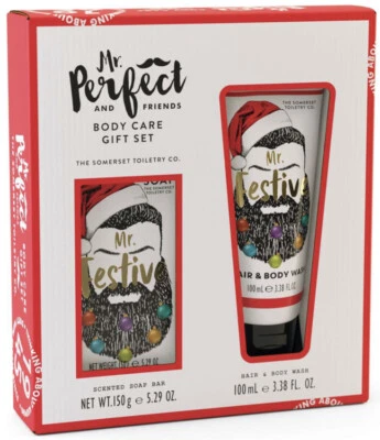 THE SOMERSET TOILETRY COMPANY THE SOMERSET TOILETRY CO’ MR PERFECT CHRISTMAS GIFT SET Perfect Gift For Him 🎄