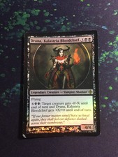 Mtg, FOIL Drana, Kalastria Bloodchief. Rise Of The Eldrazi Rare *HP Foil Curled*