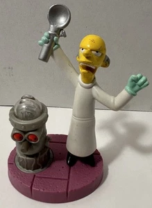 Simpsons Spooky Light Ups Burger King 2001 Mr. Burns Figure NEEDS BATTERY! - Picture 1 of 5