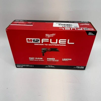 Nuevo mordedor Milwaukee M12 COMBUSTIBLE sin escobillas calibre 16 velocidad variable 2476-20 Foto 1 de 4