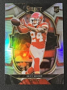 2022 Panini Select Skyy Moore RC Silver Prizm Kansas City Chiefs 🔥Store Sale 🔥 - Bild 1 von 2
