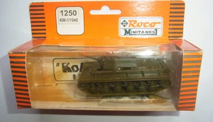 Roco Minitanks H0 1250-Panzer Ko-Wo KW-1/1940-neu-OVP- tank - Bild 1 von 1