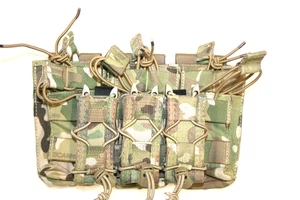 Bolsa Mag Táctica Triple Apilador Tapa Abierta con 3 Soportes Mag Más Pequeños Camuflados - Imagen 1 de 13