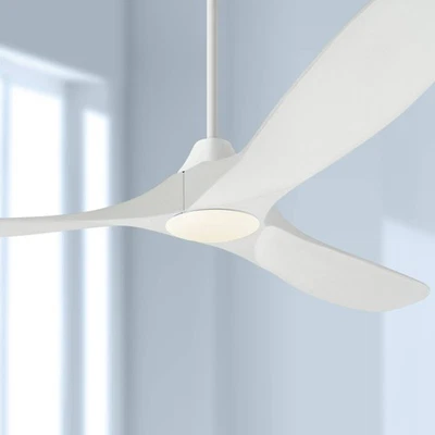 60" Visual Comfort Maverick White 3-Blade LED Ceiling Fan with Remote - Image 1 of 3