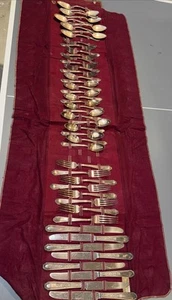 Wm. Rogers set of Stainless Overlaid IS flatware 47 Pieces Vintage - Picture 1 of 17
