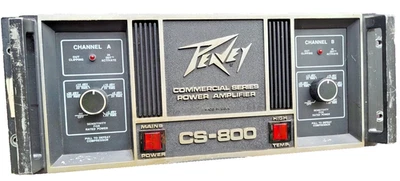 Peavey CS 800 Power Amplifier In Good Condition - Image 1 of 4