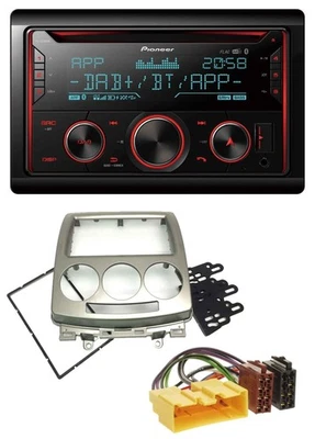 Pioneer 2DIN DAB MP3 Bluetooth USB CD Autoradio für Mazda 5 (CR, 2005-2010) - Bild 1 von 4