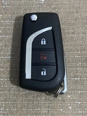 OEM 2016 SCION iM FLIP KEY REMOTE FOB FCC: HYQ12BFA PN: 89070-12B00 UNCUT - Image 1 of 4