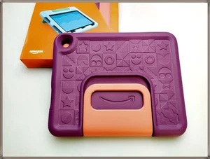 Amazon Hülle Case für das Fire HD 8 Tablet (12. Gen) violett Kinderhülle sicher - Bild 1 von 4