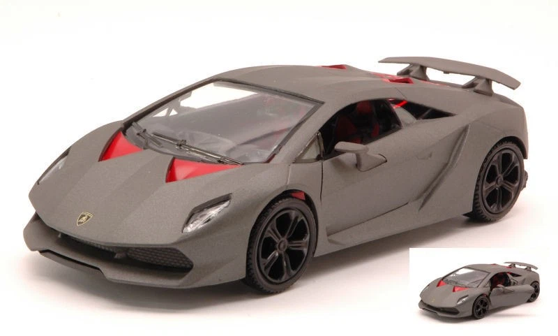 Lamborghini Sesto Elemento 2010 Grigio Barra 1:24 Model MOTORMAX - Immagine 1 di 1
