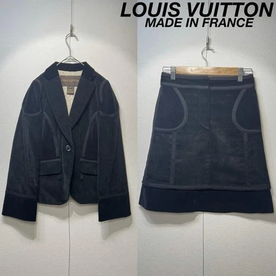 Louis Vuitton Lana Pana Falda Conjunto Traje Foto 1 de 4