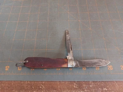 NAVAJA DE BOLSILLO VINTAGE IMPERIAL PROV USA 2 HOJAS Mal estado Foto 1 de 4