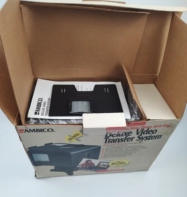 AMBICO V-650 Deluxe Video Transfer System 8mm to 35mm Slides VHS NIB - Image 1 of 4