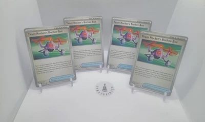 Pokemon - Team Rocket's Bother-Bot X 4 - 172/182 Destined Rivals Regular Playset - Image 1 of 2