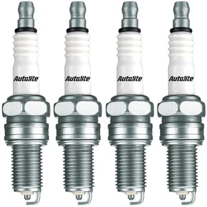 Autolite 4 Pack of Genuine OEM Spark Plugs - 4163-4PK - Picture 1 of 3