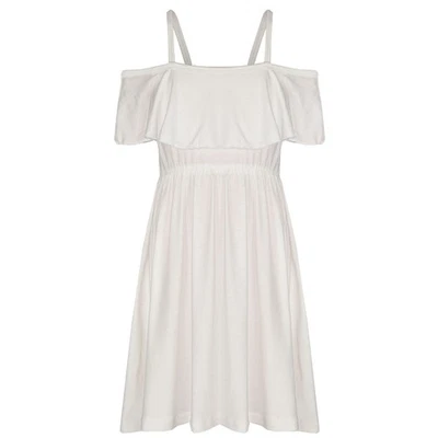 Niñas Vestido Patinador Niños Color Liso Verano Fiesta Descubierto Vestidos 7-13 Años Foto 1 de 2