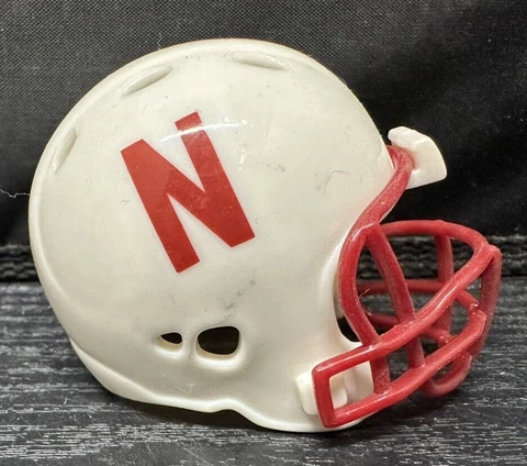 NEBRASKA CORNHUSKERS NCAA FOOTBALL POCKET SIZE HELMET RIDDELL FREE SHIPPING Cover