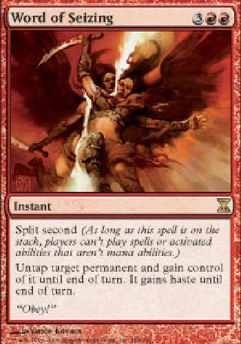 WORD OF SEIZING X4 4 4X Time Spiral MTG Magic the Gathering Cards DJMagic - Image 1 of 1