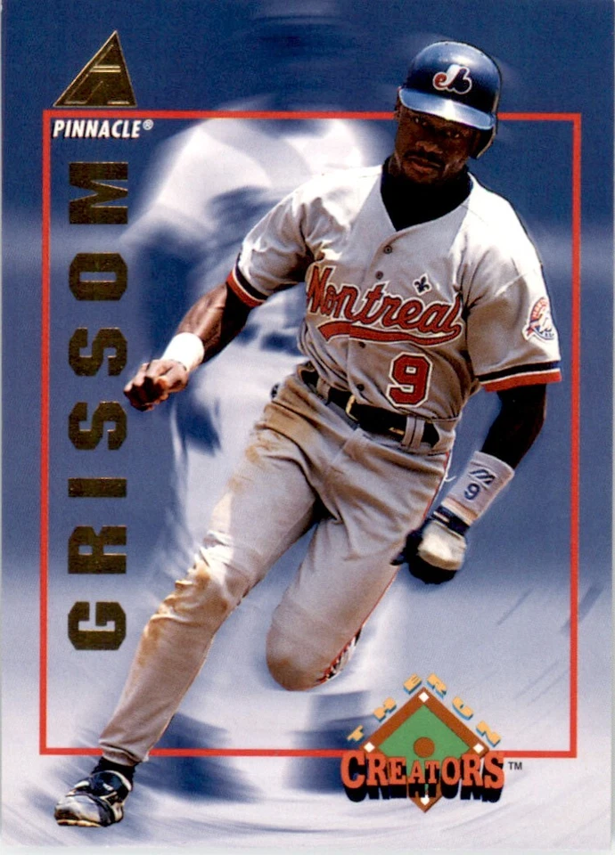 1994 Pinnacle Run Creators #RC38 Marquis Grissom Montreal Expos - Image 1 of 2