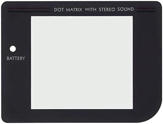 Replacement Dark Grey GameBoy Glass Screen Play It Loud Original Game Boy DMG-01 - Image 1 of 1