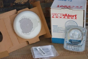 Sensore di sistema SpectrAlert Advance SPSW altoparlante da parete strobo bianco allarme - Foto 1 di 5