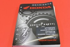 NOS HONDA 2010-14 VT7502/S SHADOW SPIRIT/VT750C2B SHADOW PHANTOM SERVICE MANUAL