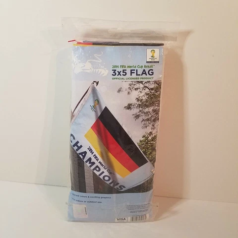 Germany Flag, 2014 FIFA World Cup Champions, D Grommeted, Soccer Football Banner Cover