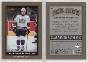 2006-07 Upper Deck Bee Hive Gold Alex Frolov #55