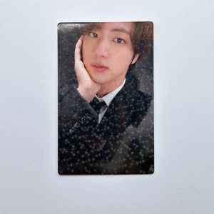 BTS BE Universal Music JIN Lucky Draw photo card, official star hologram Jin PC - Picture 1 of 20