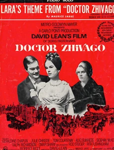 Lara's Theme From "Doctor Zhivago" Piano Solo Sheet Music 1965 Robbins Music Cor - Picture 1 of 3