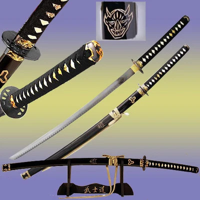 KNIFEKING Kill Bill DEMON Sword Bill's Replica Steel Blade Japanese Samurai Display Katana