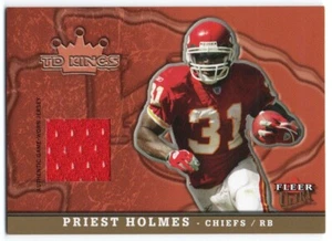 2005 Ultra TD Kings Jerseys Gold PH Priest Holmes GU 072/250 Kansas City Chiefs - Picture 1 of 1