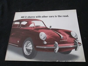 Porsche 356 B 1960 folleto 1600 S90 T5 356B cupé convertible catálogo roadster - Imagen 1 de 5