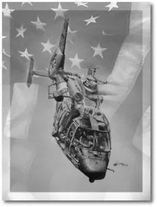 MH-65 Delphin von Bryan Snuffer - Luftfahrt Kunstdruck - Air Station Detroit - Bild 1 von 1
