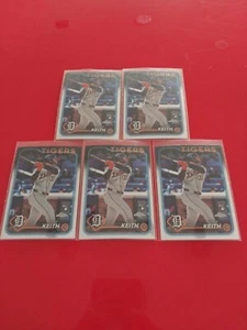 2024 Topps Chrome Baseball #2 Colt Keith RC LOT (5) ROOKIE Karten SHARP!! - Bild 1 von 1