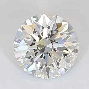 Lab Grown 1.33 Ct Round Cut G Color VS2 Clarity STONE IGI Certified CVD DIAMOND - Picture 1 of 7