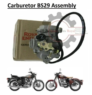 Royal Enfield "Old Classic 350 & Bullet 350 Carburetor BS29 Assembly" - Image 1 of 4
