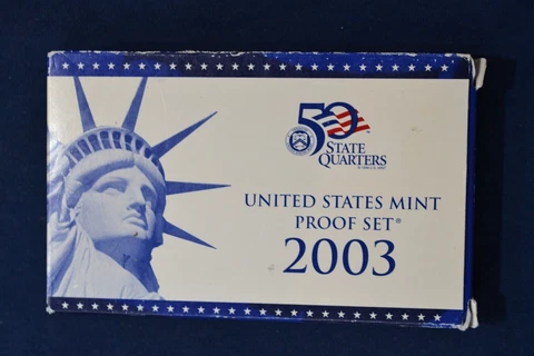 2003 U.S Proof Set in OGP Cover
