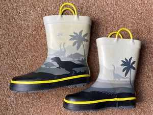 746_Kind Junge Mädchen KAMIK Gummistiefel Regenstiefel Dino  Gr. 30 gut erhalten - Bild 1 von 9