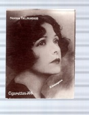 NORMA TALMADGE - MOVIE STAR TRADING CARD - SOCIETE JOB - 1926 - NNO