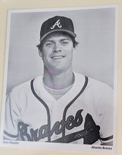 1988 Dale Murphy, Atlanta Braves Team Issue 8x10 Photo 